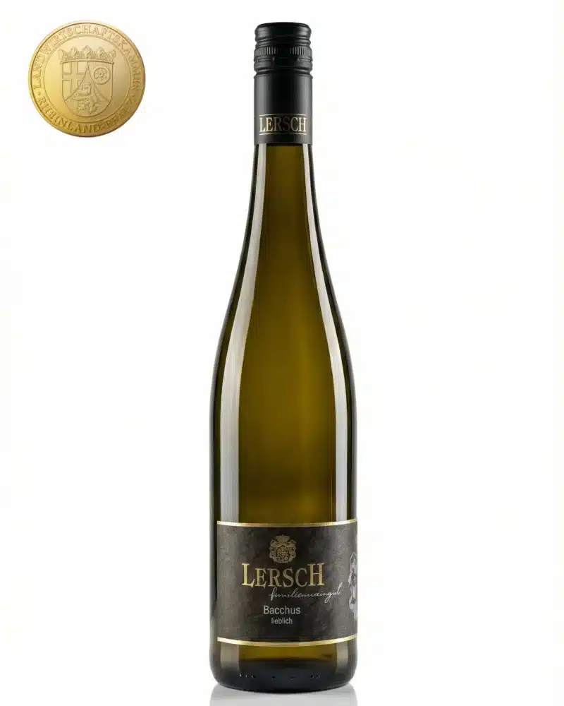 Produktbild Weinflasche Bacchus lieblich Nahe