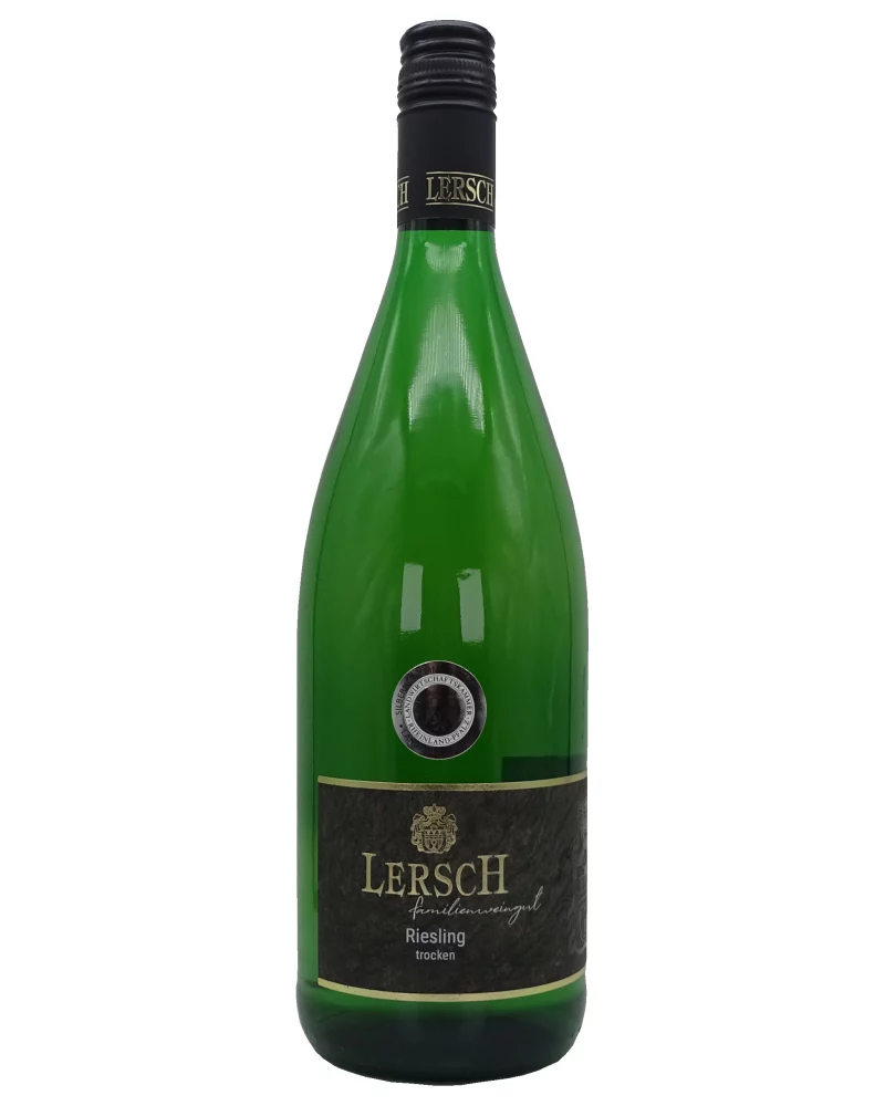 Flasche des Rieslings vom Weingut Lersch – Nahewein aus Langenlonsheim