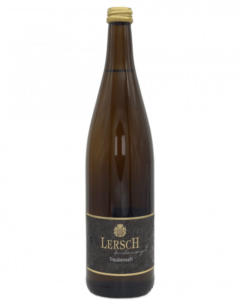 Flasche des Traubensafts vom Weingut Lersch – Langenlonsheim