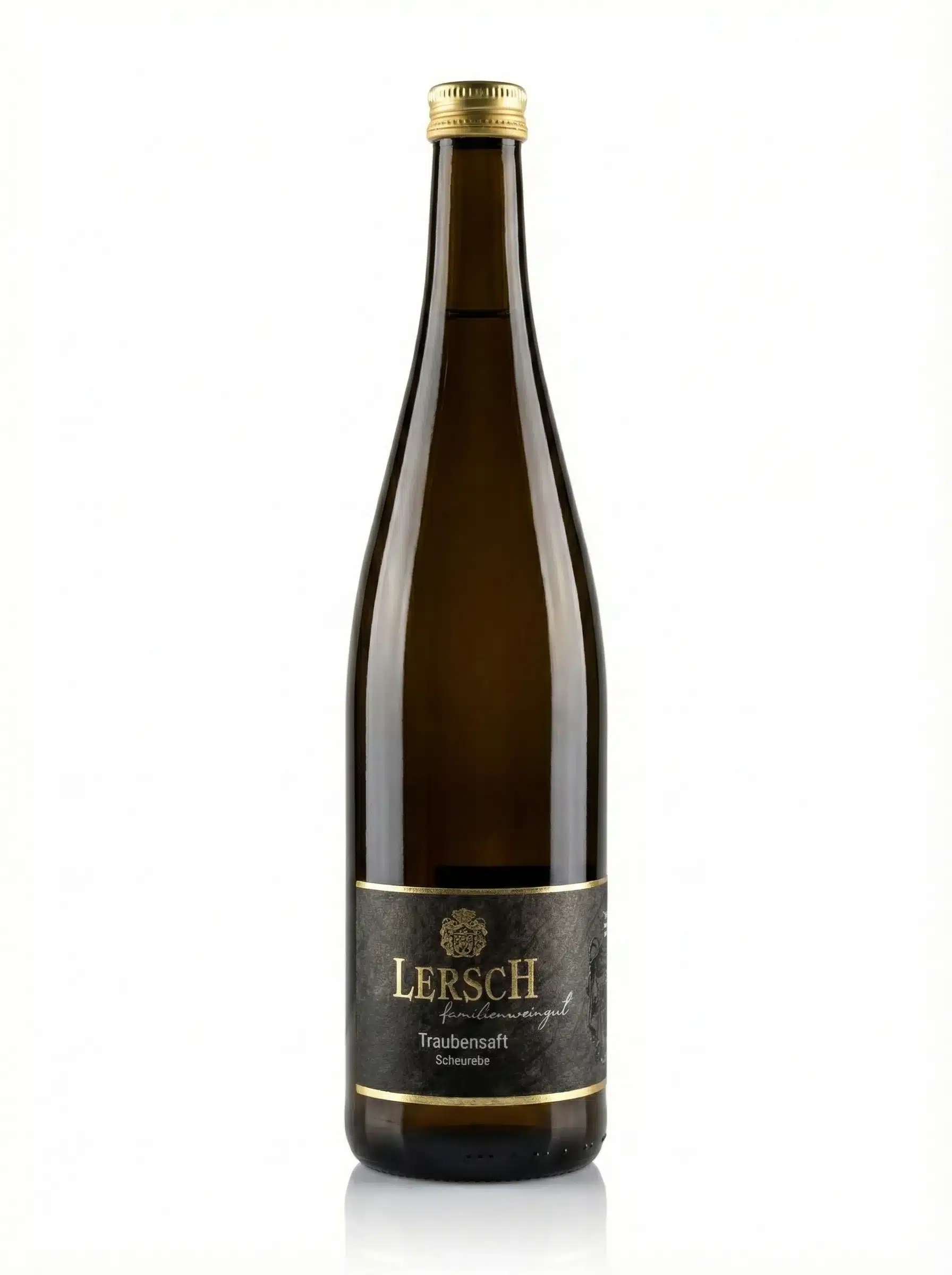 Flasche des Traubensafts vom Weingut Lersch – Langenlonsheim