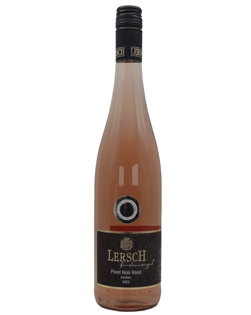 Flasche des Pinot Noirs vom Weingut Lersch – Nahewein