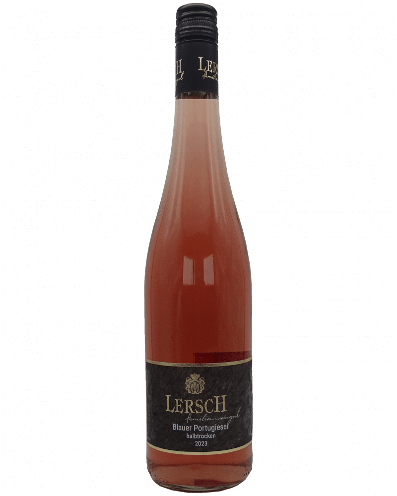 Flasche des Blauen Portugiesers vom Weingut Lersch – Nahewein