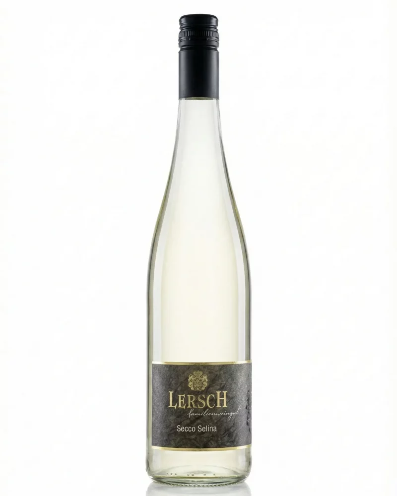 Flasche des Seccos vom Weingut Lersch – Nahewein