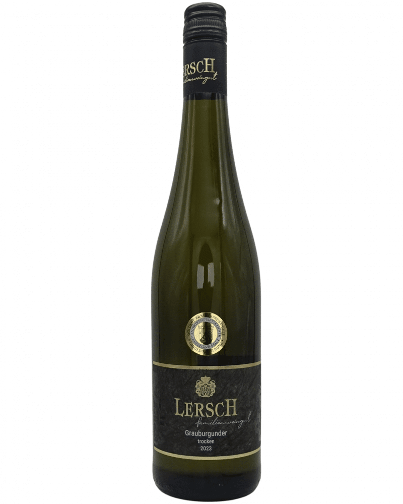 Flasche des Grauburgunder "S" vom Weingut Lersch – Nahewein