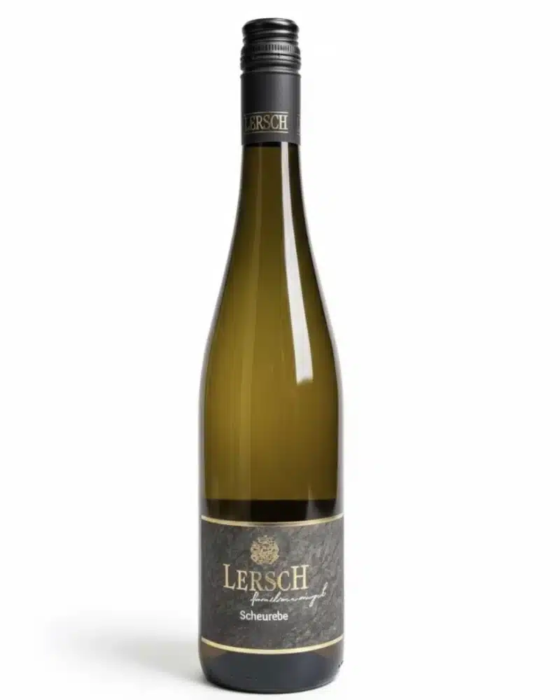 Flasche der Scheurebe vom Weingut Lersch – Nahewein