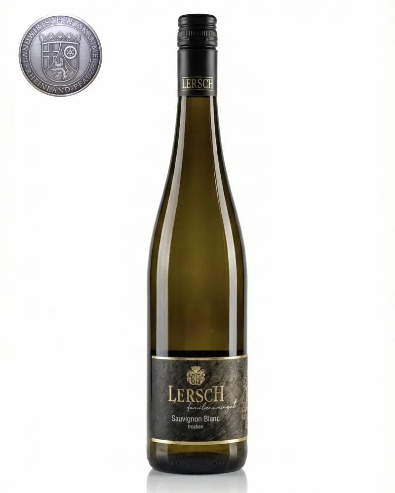 Flasche des Sauvignon Blancs vom Weingut Lersch – Nahewein