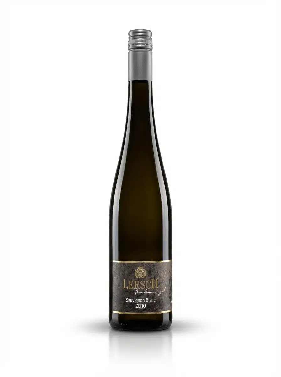 Flasche des Sauvignon Blancs alkoholfrei Weingut Lersch – Nahewein